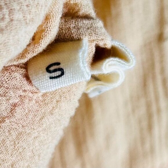 Doen Daisy Size Small Blouse Top Boho Designer Oversized Relaxed - Picture 6 of 8